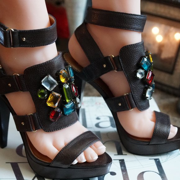 Report Signature DUNBARTON Jewell Ankle Strap 7.5 - Picture 4 of 16